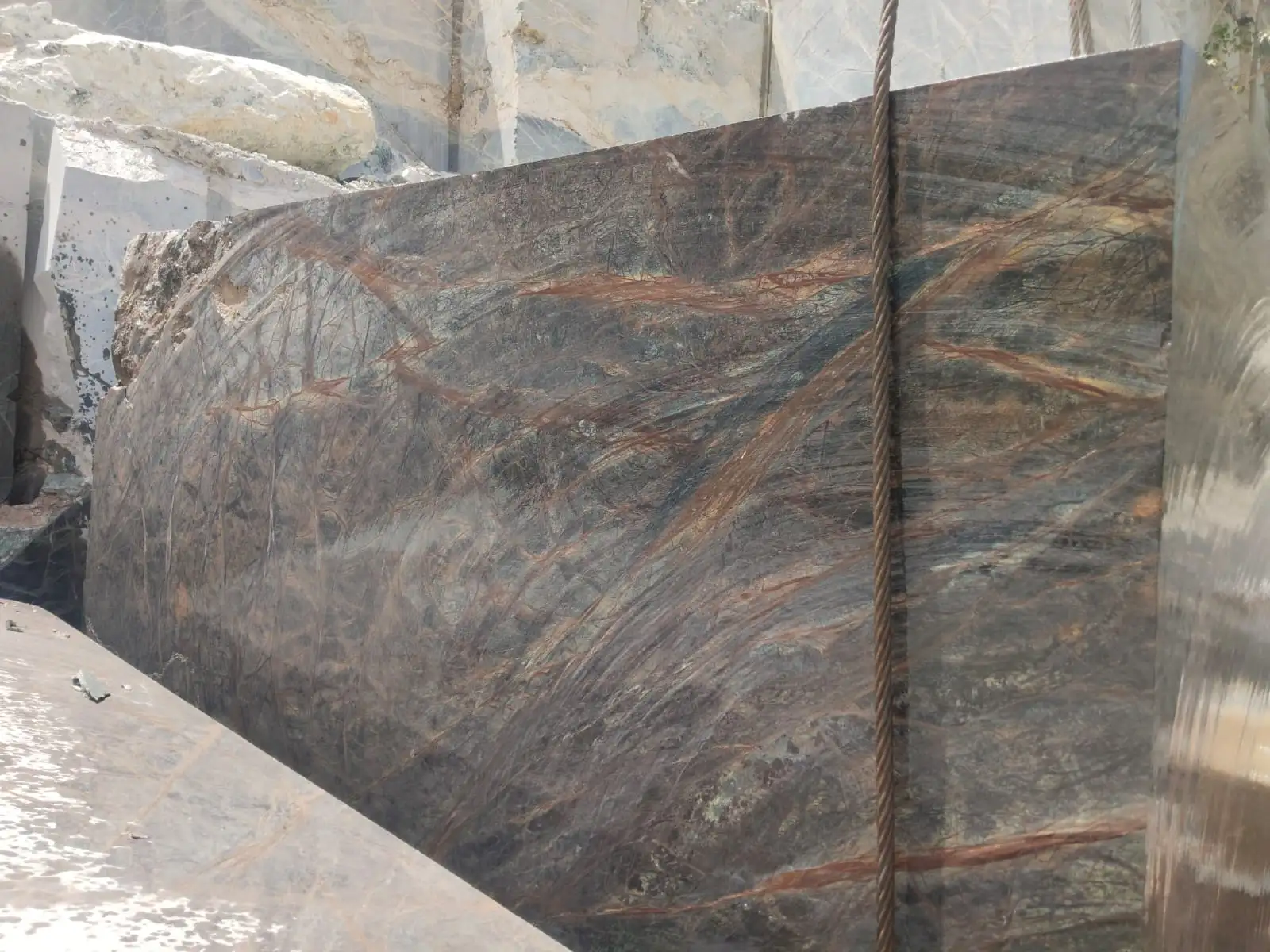 Rainforest Green Marble Block
