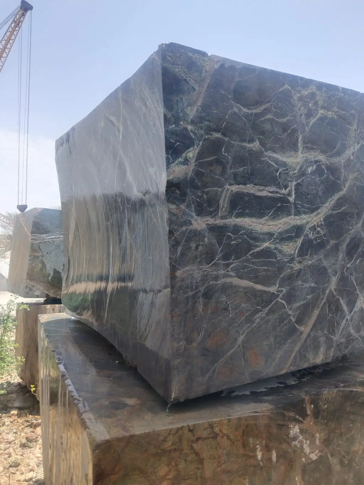 Rainforest Green Marble Block