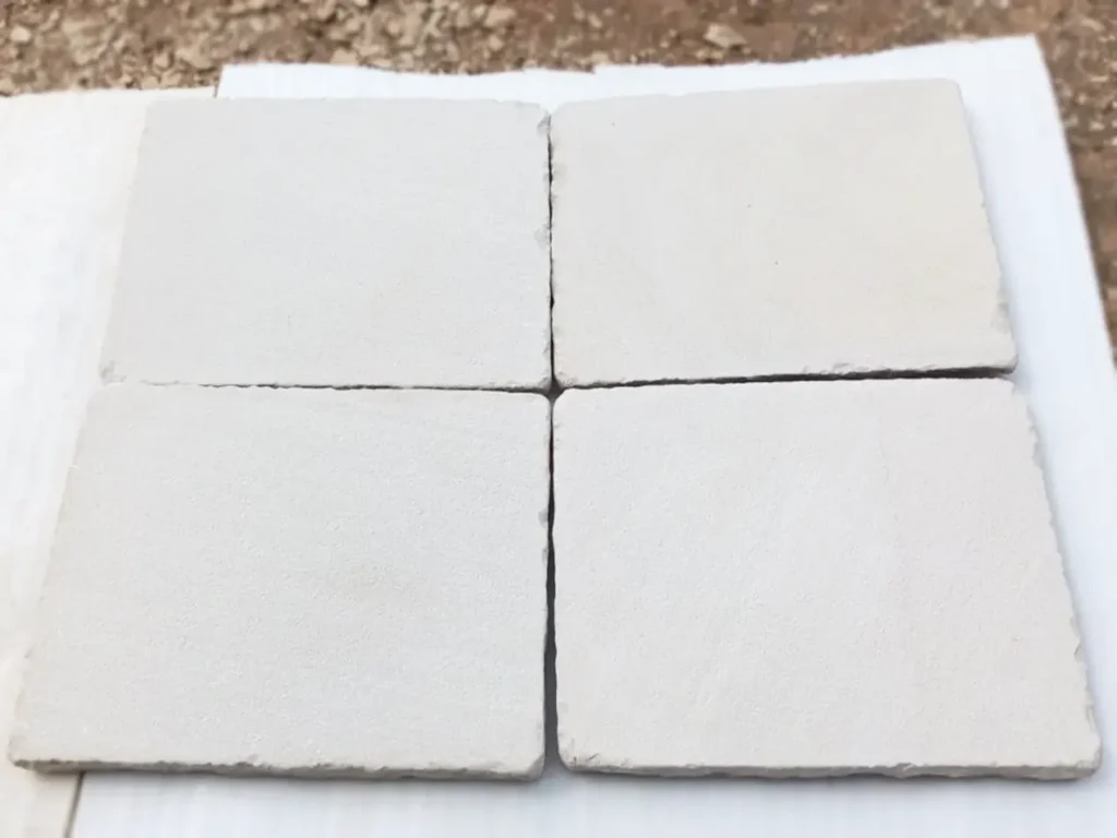 White Mint Sandstone Shotblasted Tumbled