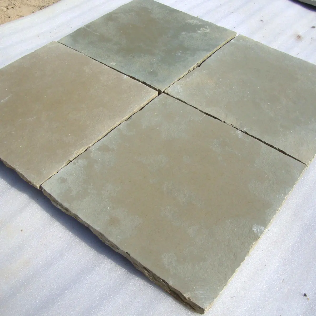 Kota Brown Limestone Semi Honed Semi Brushed