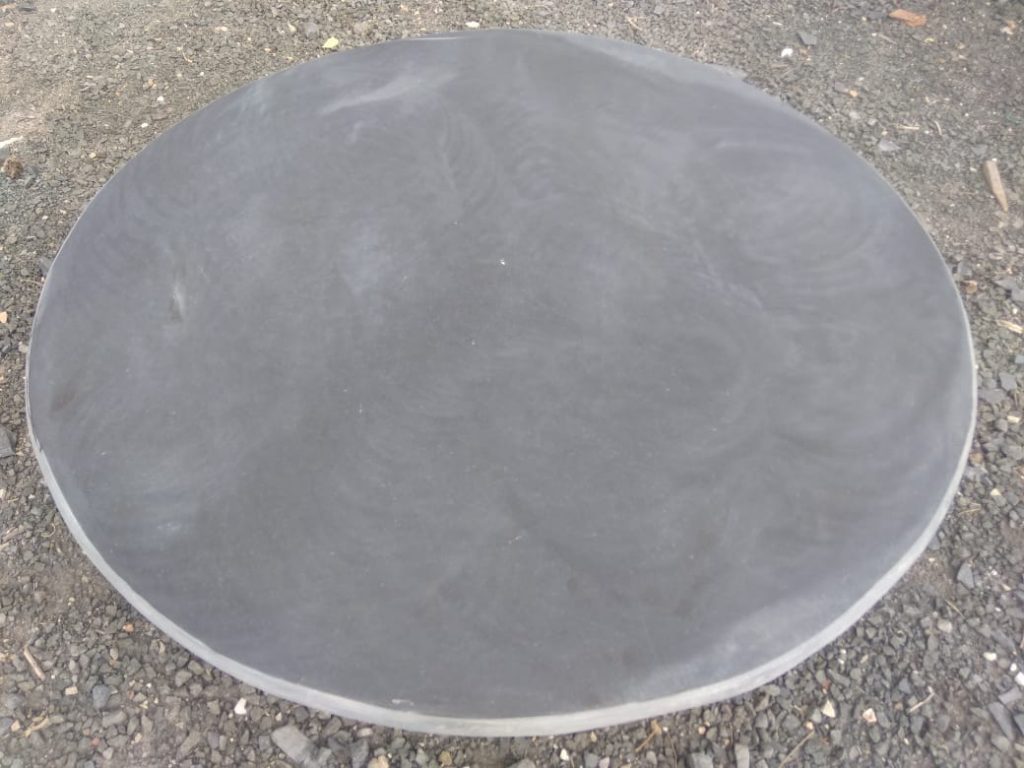 Lime black table top