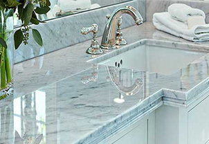 Marble Vanity Tops Restoration Is Made, Cleaning Marble Bathroom Countertops