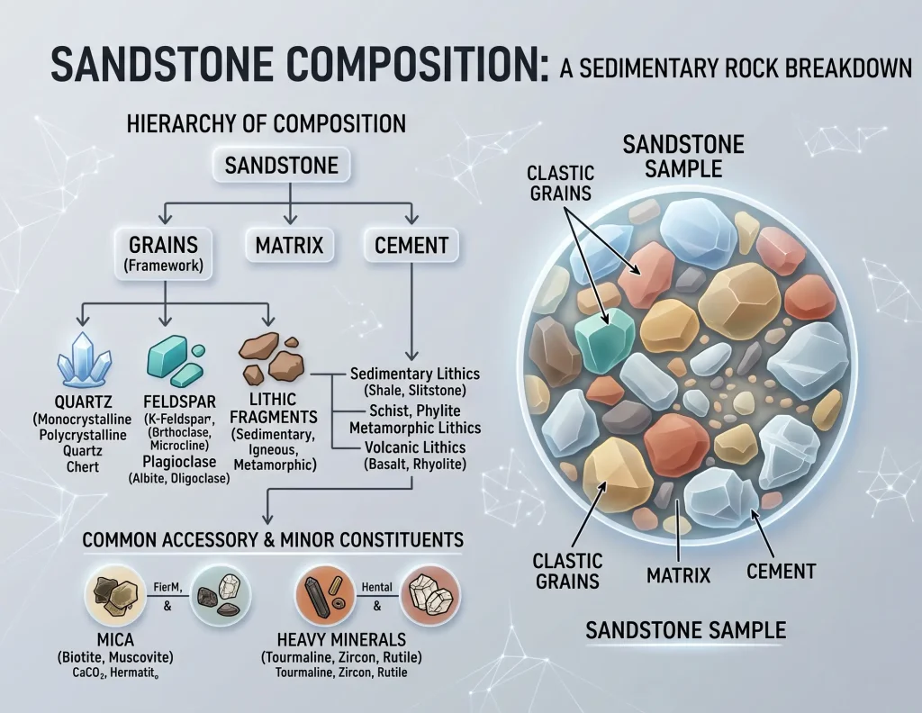 Sandstone Composition