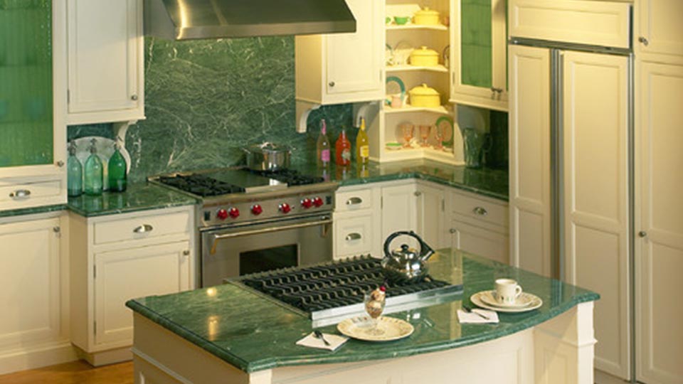 Rainforest Green Marble 1 - Project Stone