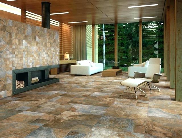 Use Slate Stone In Architecture, Stone Floors For Living Rooms