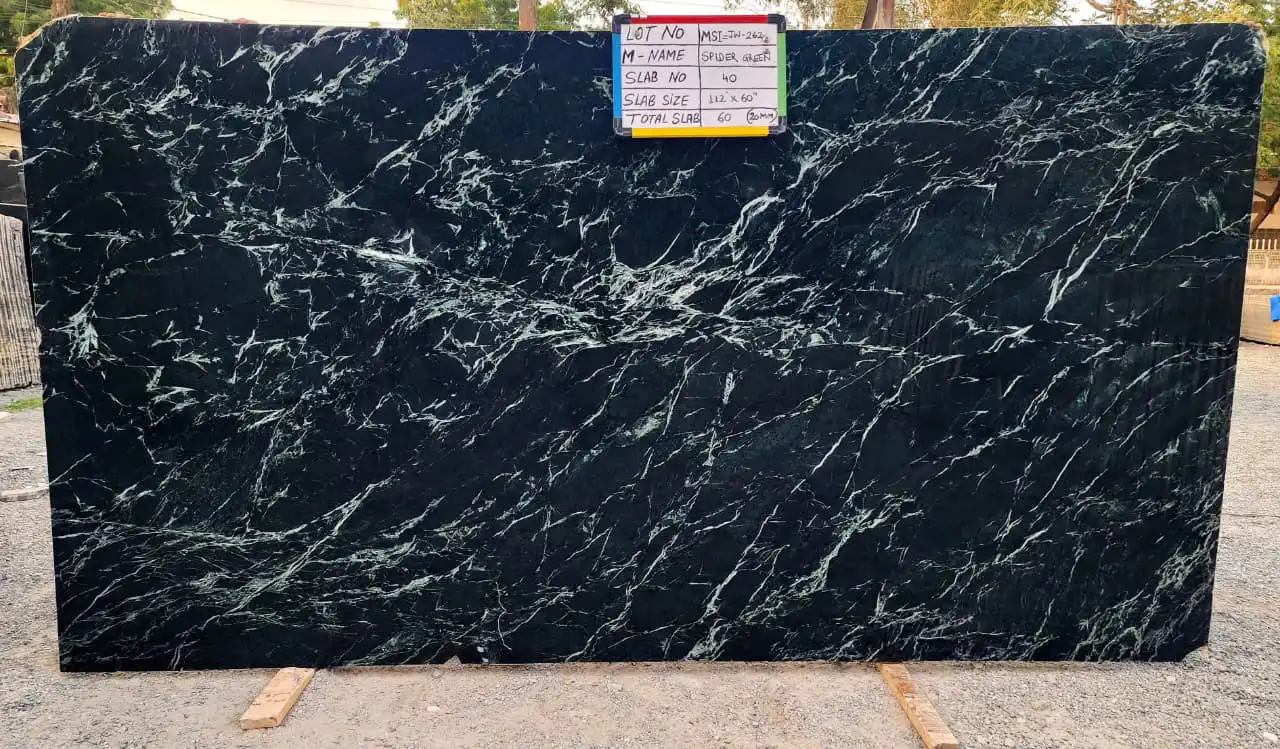 Spider Green Gangsaw Slab