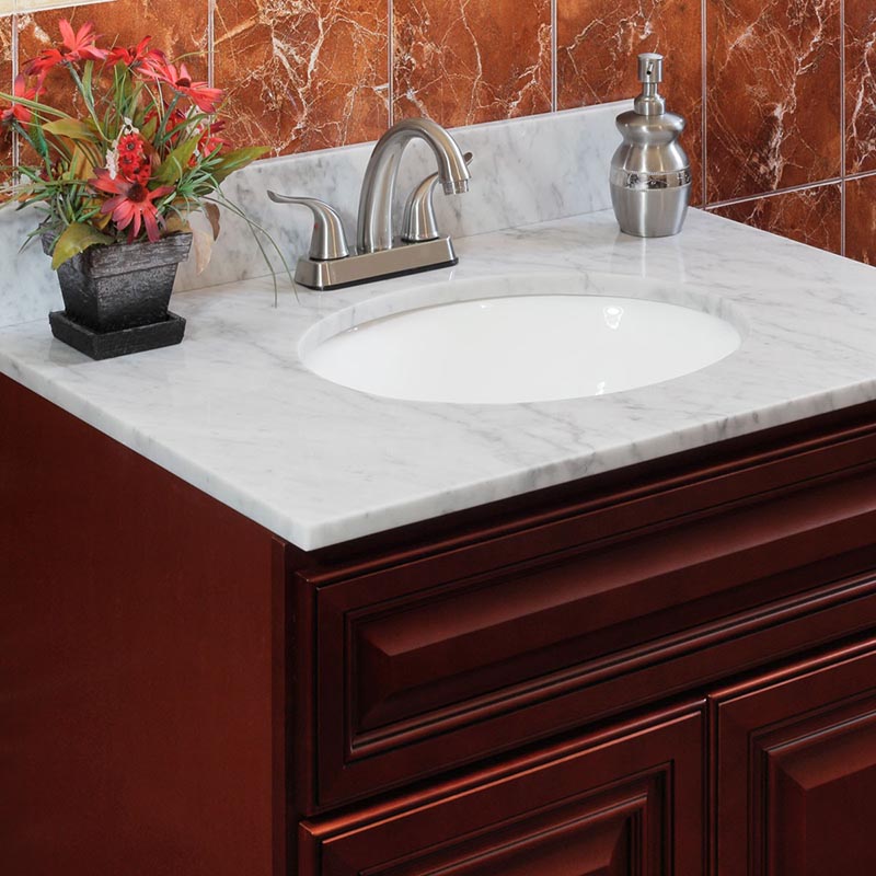 Bath Vanity Tops From Size To Finish For Architectural Excellence - What Is The Standard Depth Of A Bathroom Vanity Countertop