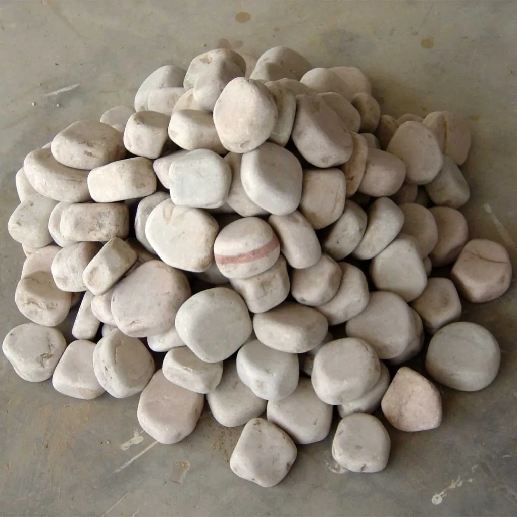 dholpur beige sandstone pebbles