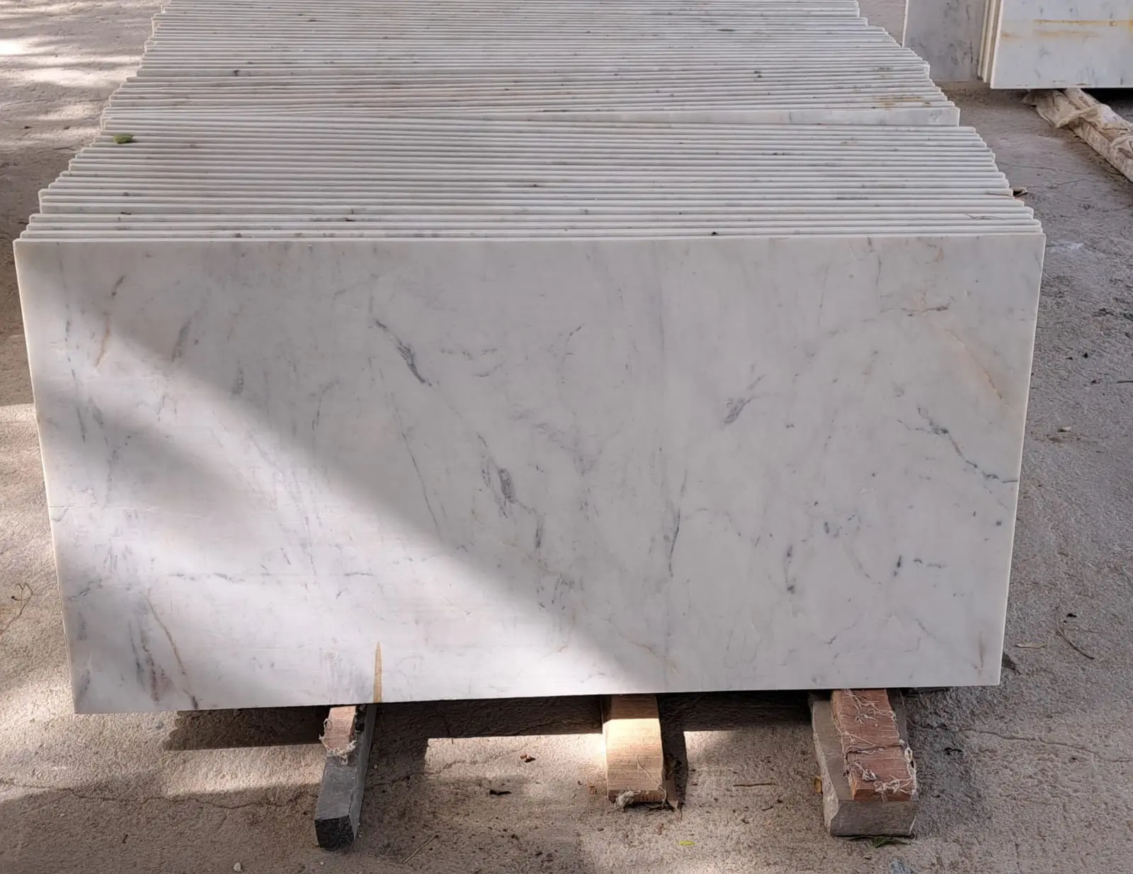 Banswara White Marble Cutterslabs