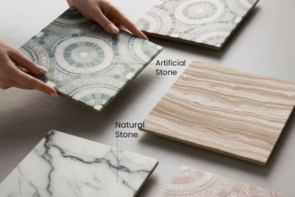 Natural & Artificial Stone Differences