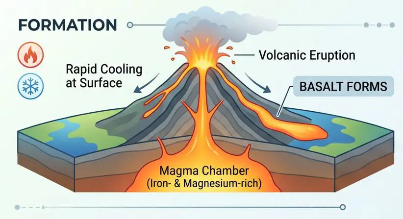 Basalt Formation Process