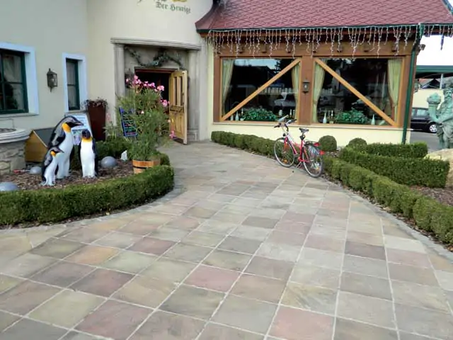 Multi Mint Sandstone Flooring Project