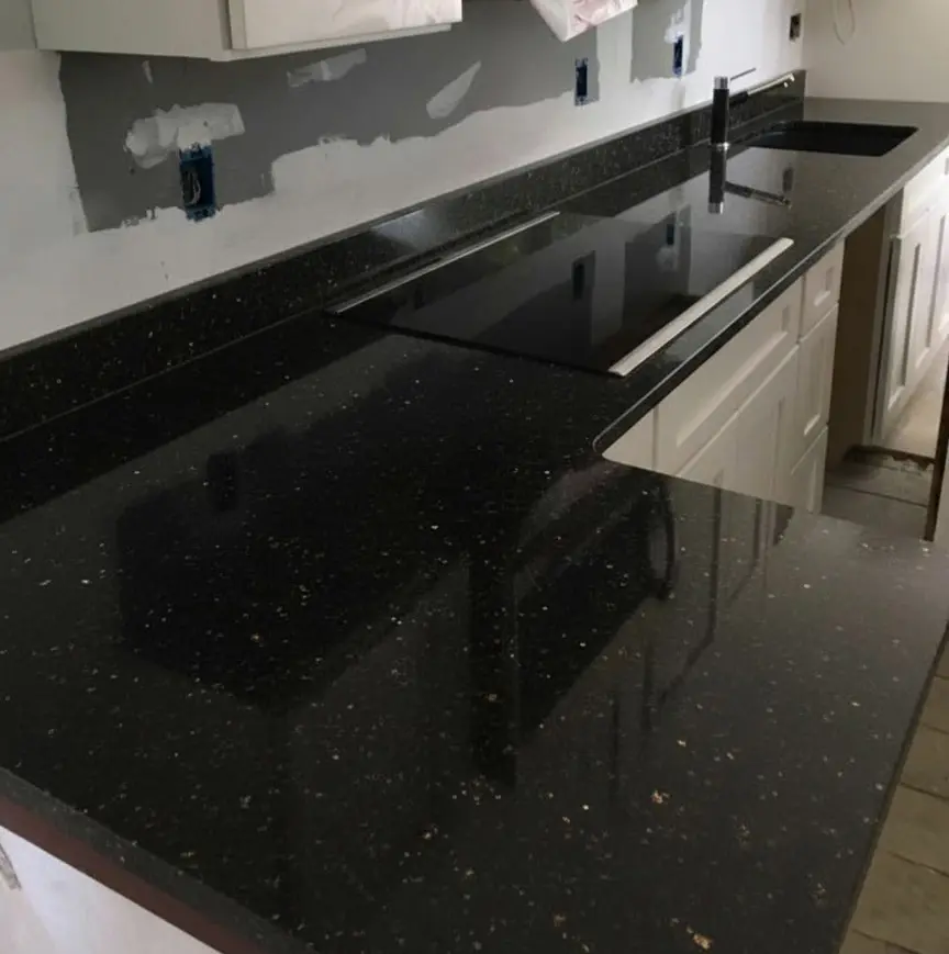 Blak Gallaxy countertop 2