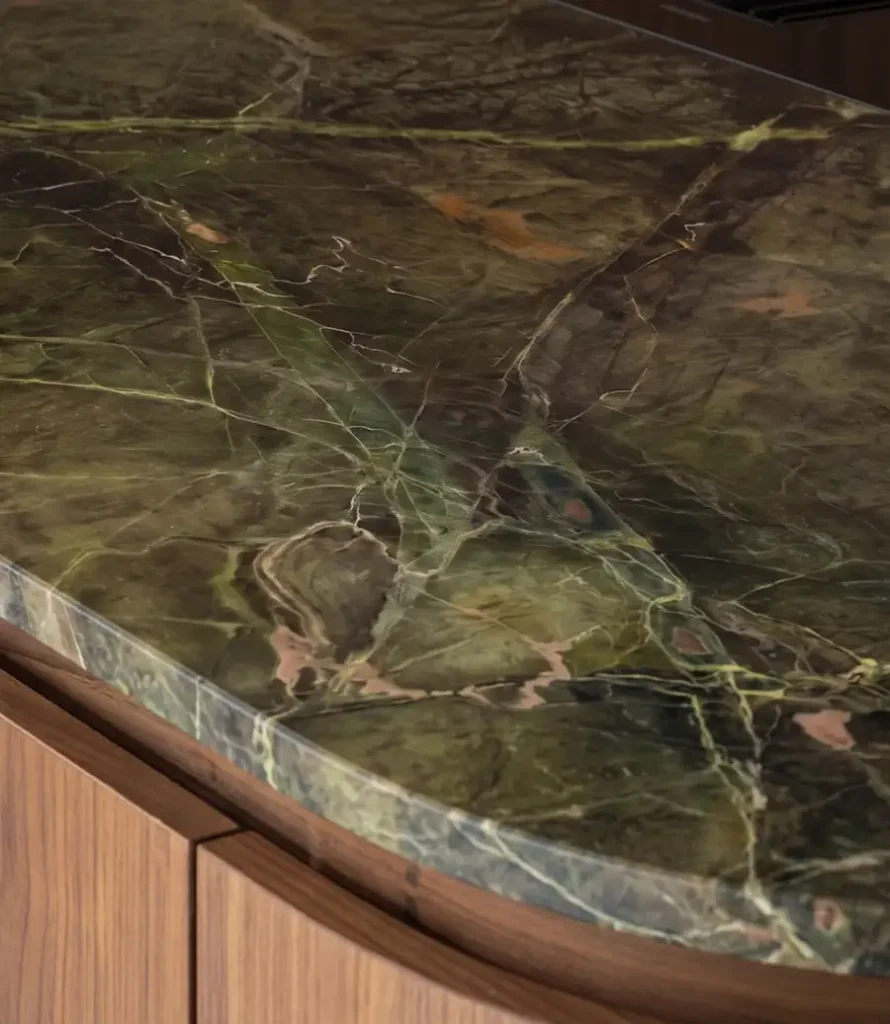 Rainforest Green Marble Countertop