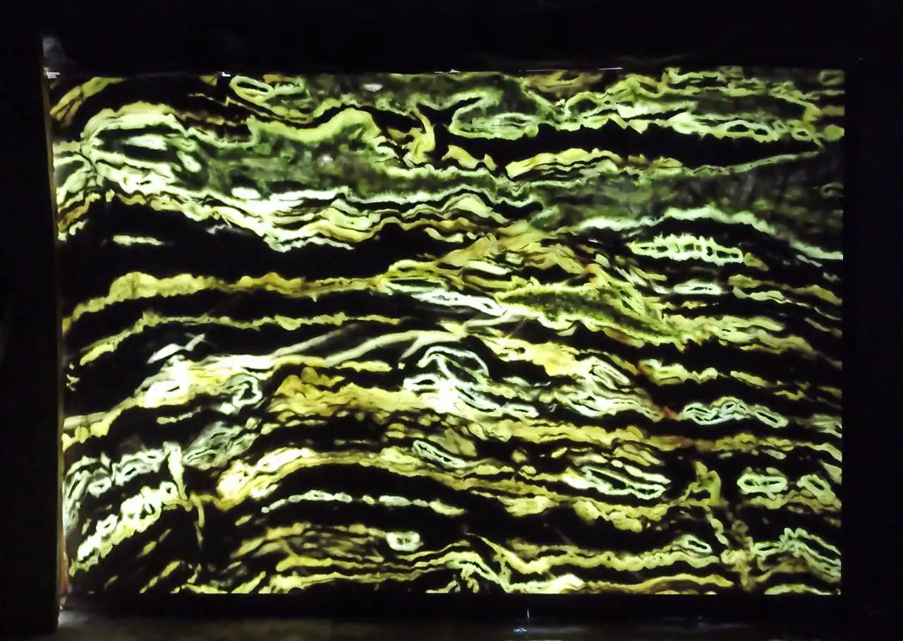 Himalayan Green Marble - Gangsaw Backlit